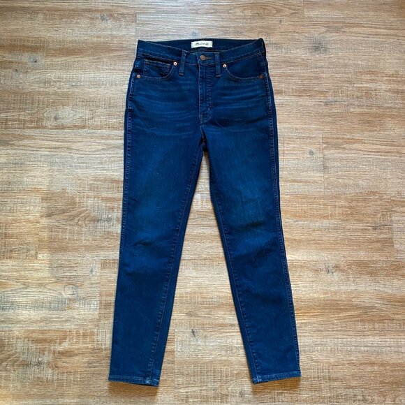 Madewell Petite 10" High-Rise Skinny Jeans in Hayes Wash, 27P - Picture 11 of 11
